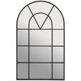 WANDSPIEGEL 60/100/3,5 cm    in Freiform  - Schwarz, Trend, Glas/Metall (60/100/3,5cm) - Xora