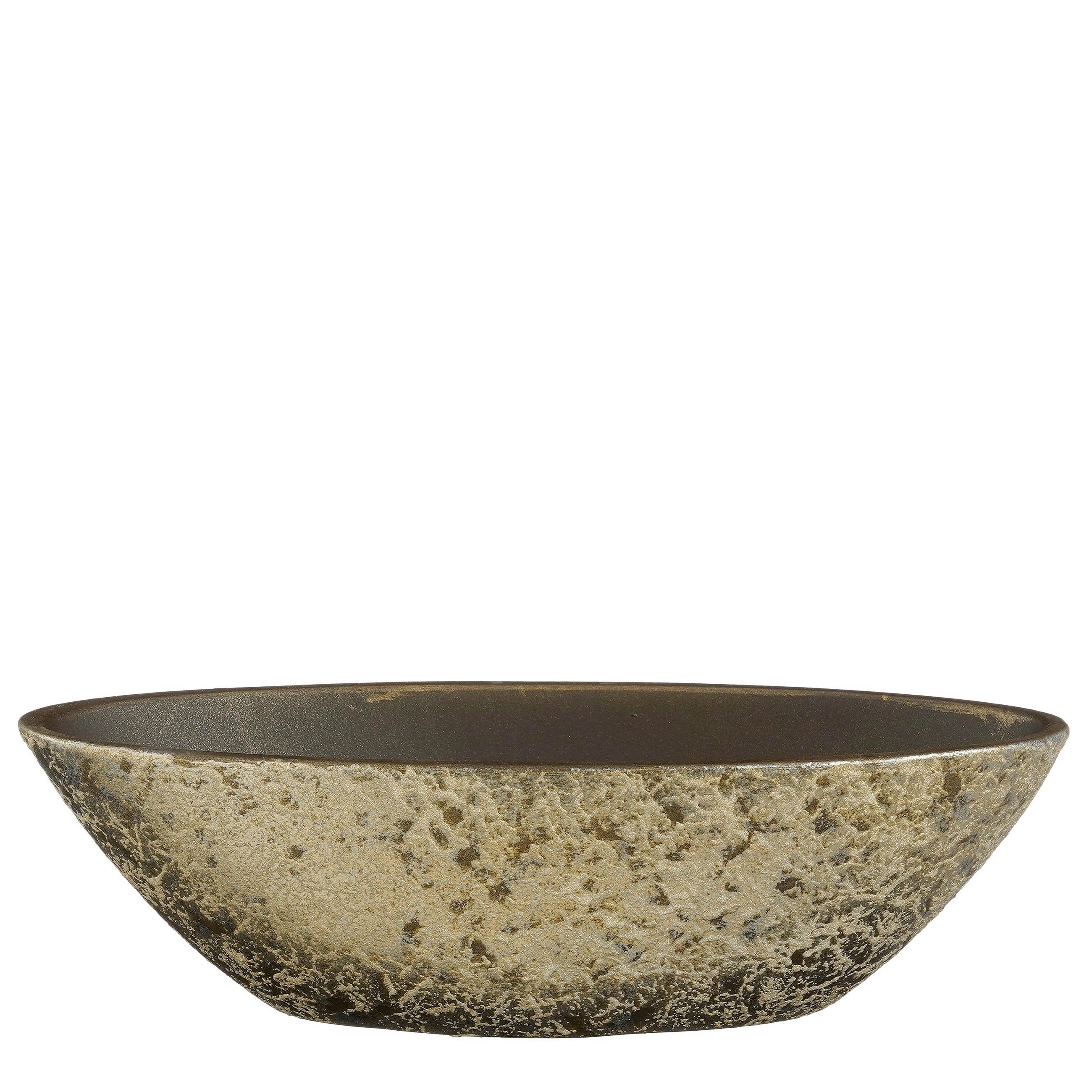 KVETNÍK keramika, 48/19/15 cm - šampanská, Basics, keramika (48/19/15cm)