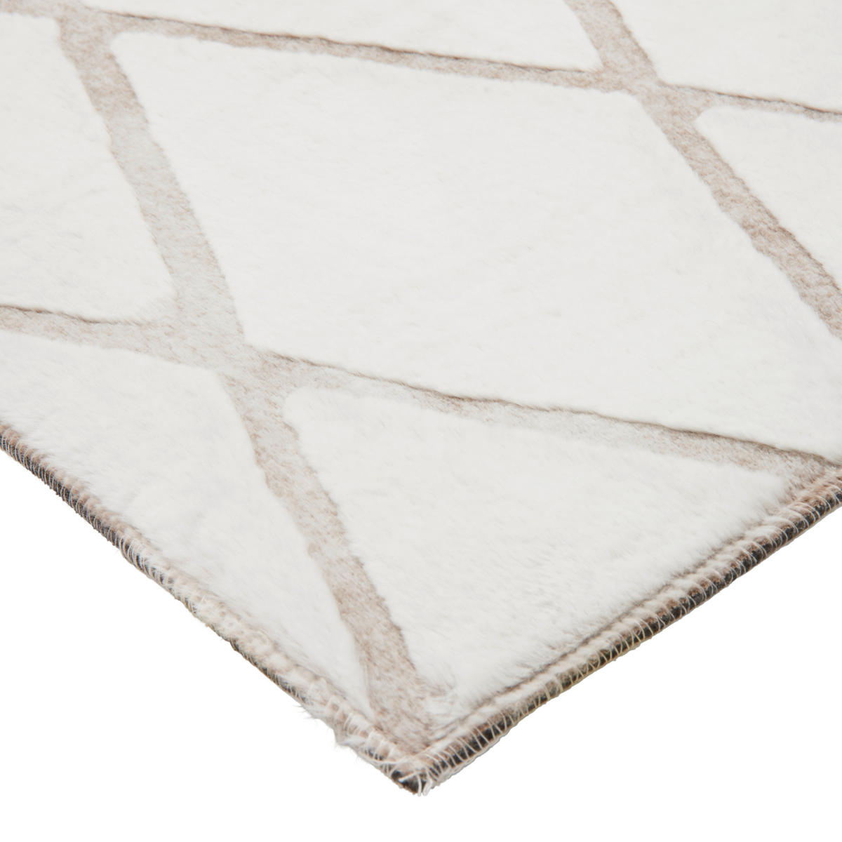 TKANÝ KOBEREC, 140/200 cm, béžová - béžová, Trend, textil (140/200cm) - Novel