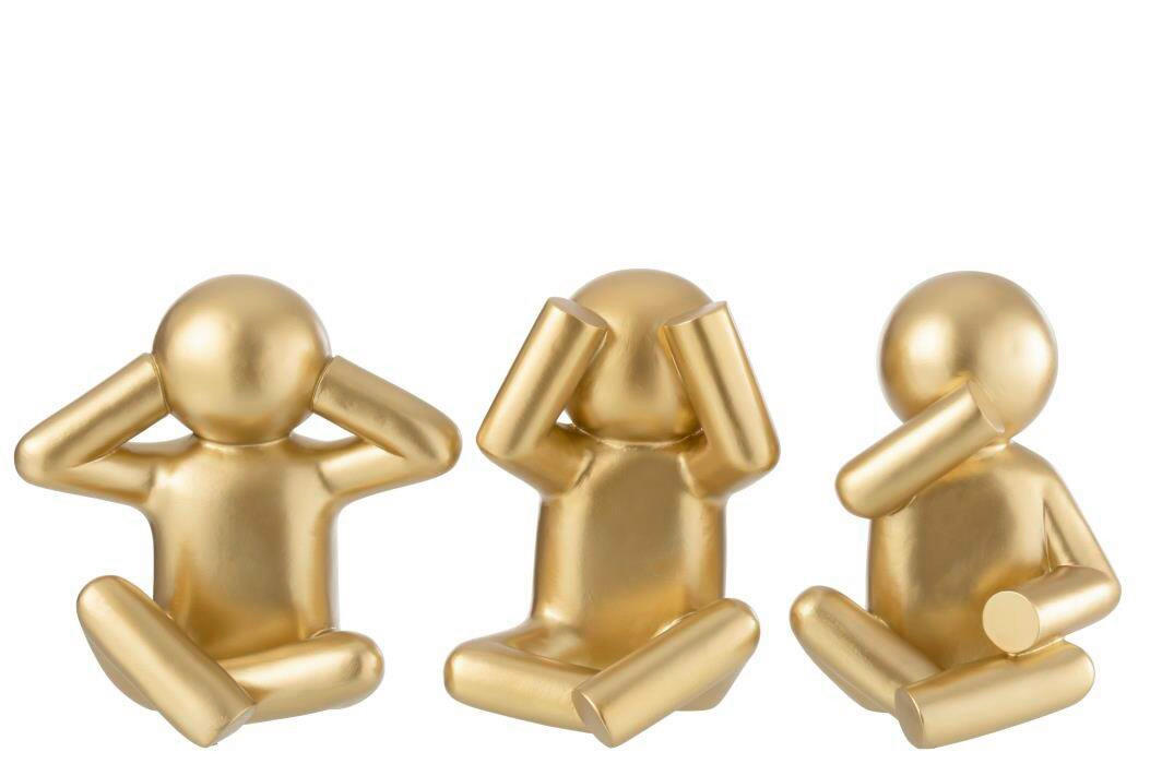 DEKOAFFE - Goldfarben, Basics, Kunststoff (24/15/25cm) - Ambia Home