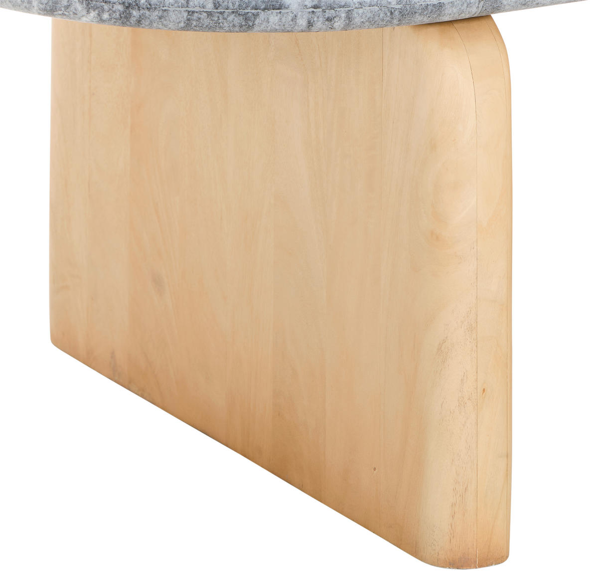 COUCHTISCH Mangoholz massiv oval Naturfarben  - Naturfarben, Design, Holz/Stein (120/60/40cm) - Livetastic