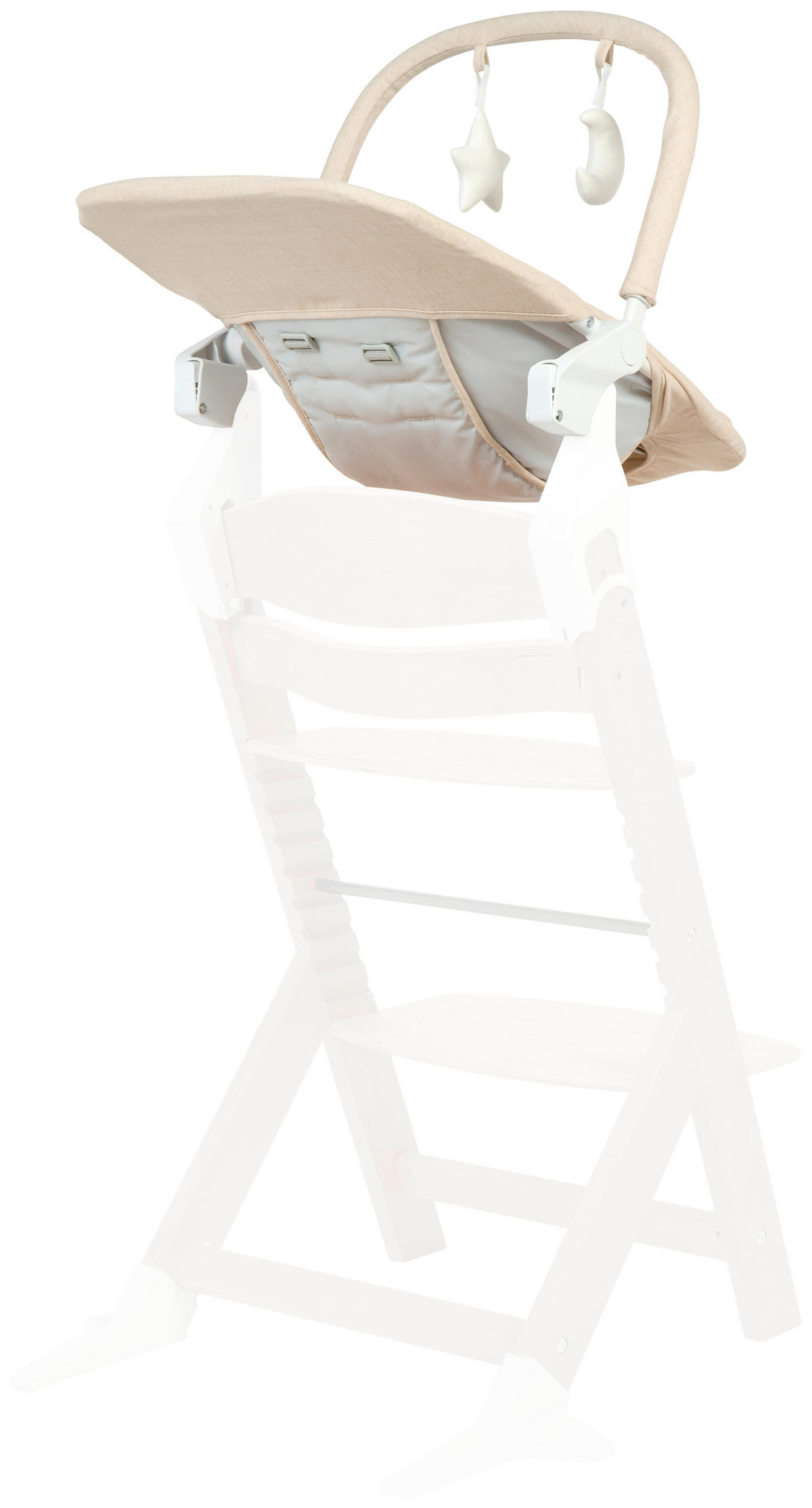 NJIHALICA  LUNCH  - bež, Osnovno, tekstil/metal (66/45/48-58cm) - My Baby Lou