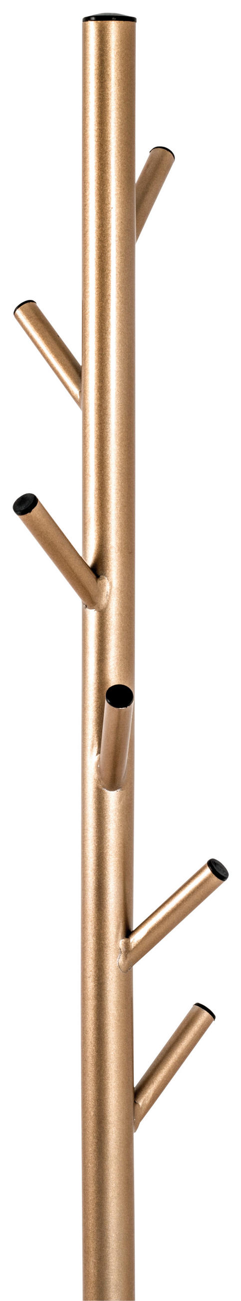STANDER HAINE in negru, auriu 37/173/37 cm   - auriu/negru, Design, metal/piatră (37/173/37cm) - Carryhome