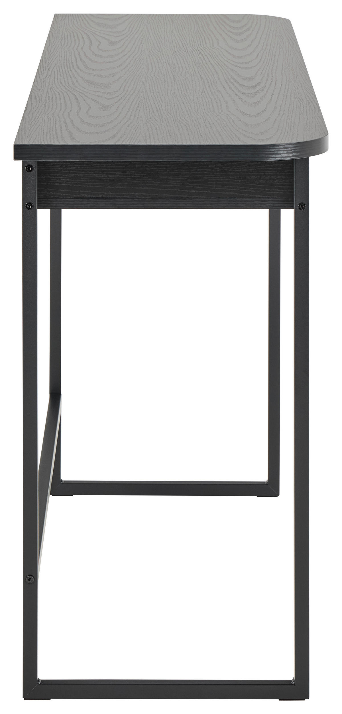 KONSOLENTISCH in Metall, Holzwerkstoff 140/40/77 cm    - Schwarz, Design, Holzwerkstoff/Metall (140/40/77cm) - MID.YOU