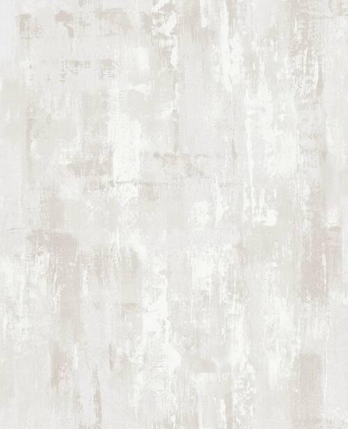 Xora Vliestapete Weiß 52x1000 cm