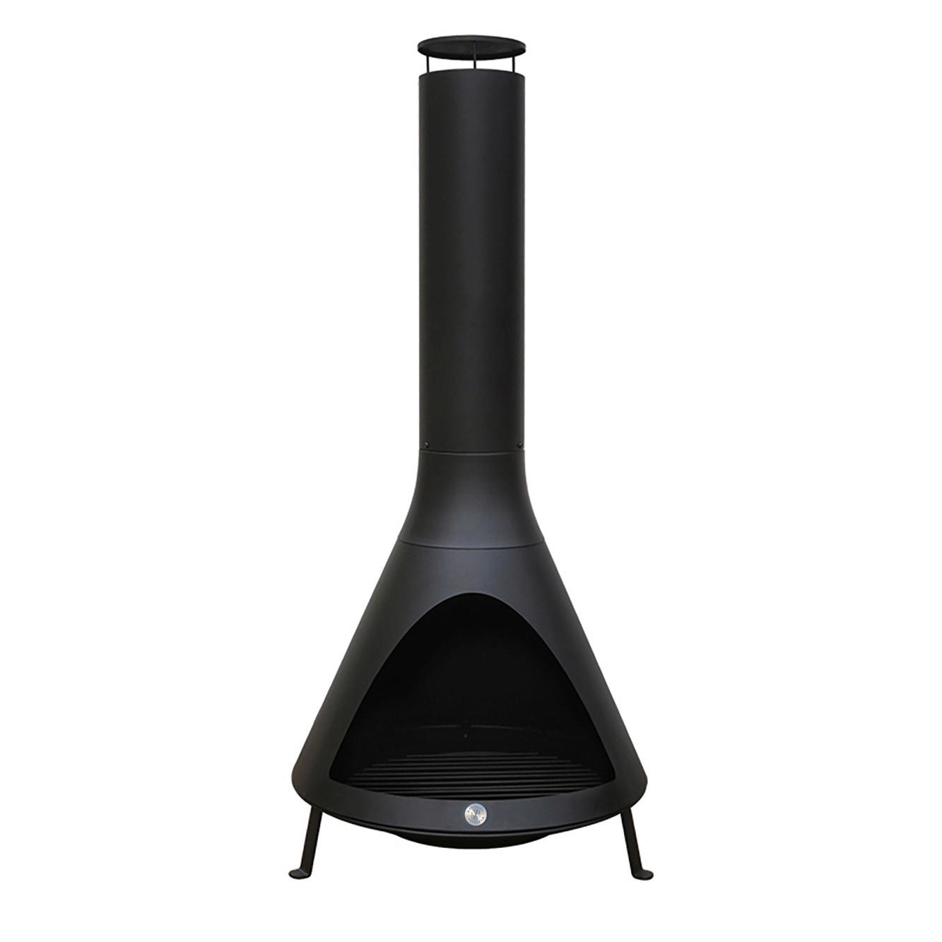 GRILOVACÍ MÍSA - černá, Konvenční, kov (70/70/160cm)