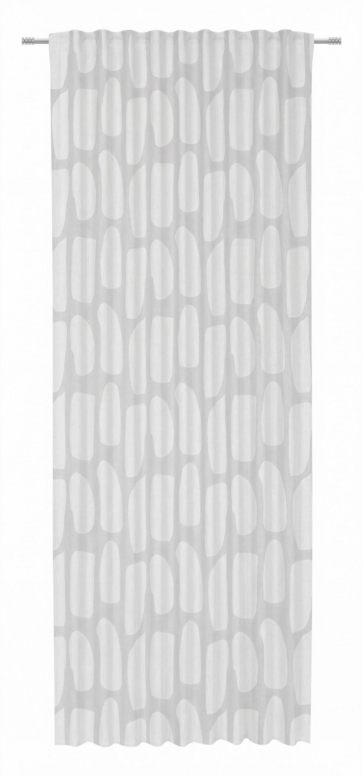 HOTOVÝ ZÁVĚS, poloprůhledné, 140/245 cm - šedá, Trend, textil (140/245cm) - Esposa