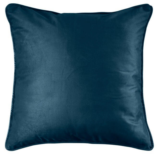 ZIERKISSEN  45/45 cm   - Blau, Basics, Textil (45/45cm)