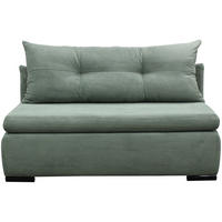 SCHLAFSOFA in Cord Grün  - Schwarz/Grün, Design, Kunststoff/Textil (154/93/85cm) - MID.YOU