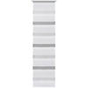 PANELOVÝ ZÁVĚS, 60/245 cm - barvy stříbra/antracitová, Basics, textil (60/245cm) - Novel