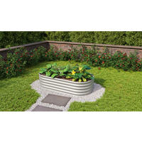 HOCHBEET 82,1/40,1/162,1 cm  - Alufarben, Basics, Metall (82,1/40,1/162,1cm)