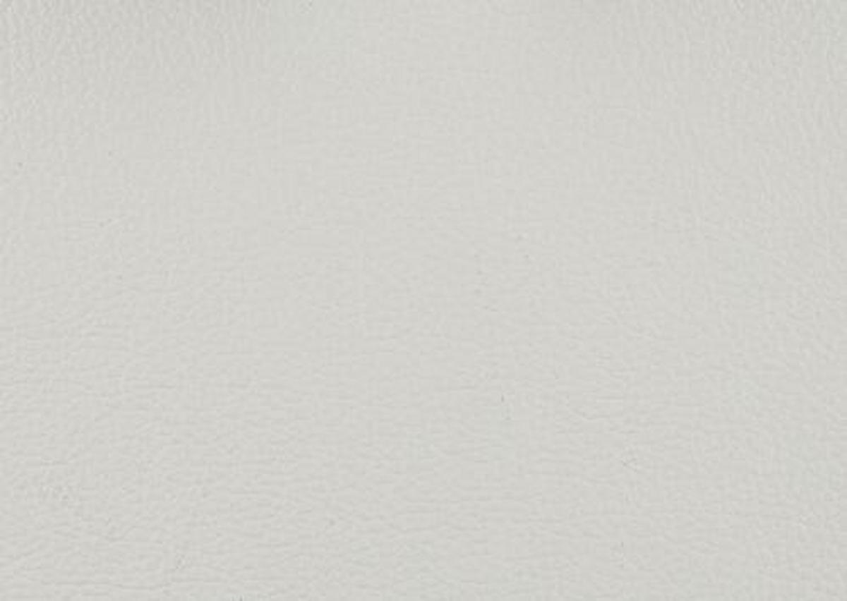 ECKSOFA in Echtleder Weiss  - Weiss/Alufarben, Design, Leder/Metall (309/211cm) - Beldomo Speed