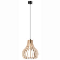 HÄNGELEUCHTE Tucci 29/120 cm  - Kernbuche, Natur, Holz (29/120cm)