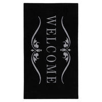 FUßMATTE 40/60 cm  - Schwarz, Basics, Kunststoff/Textil (40/60cm) - Kayoom