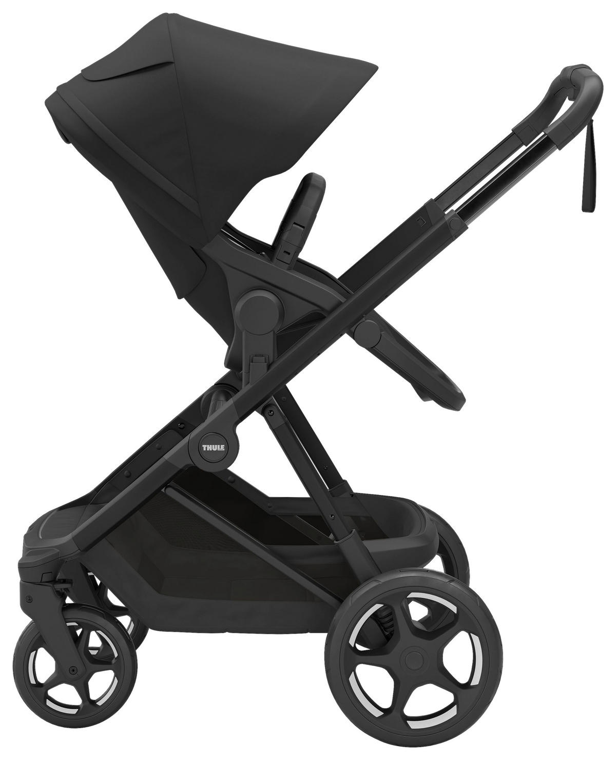 KOMBIKINDERWAGEN Charm 2in1  - Schwarz, Design, Kunststoff/Metall (91/61/59null) - Thule