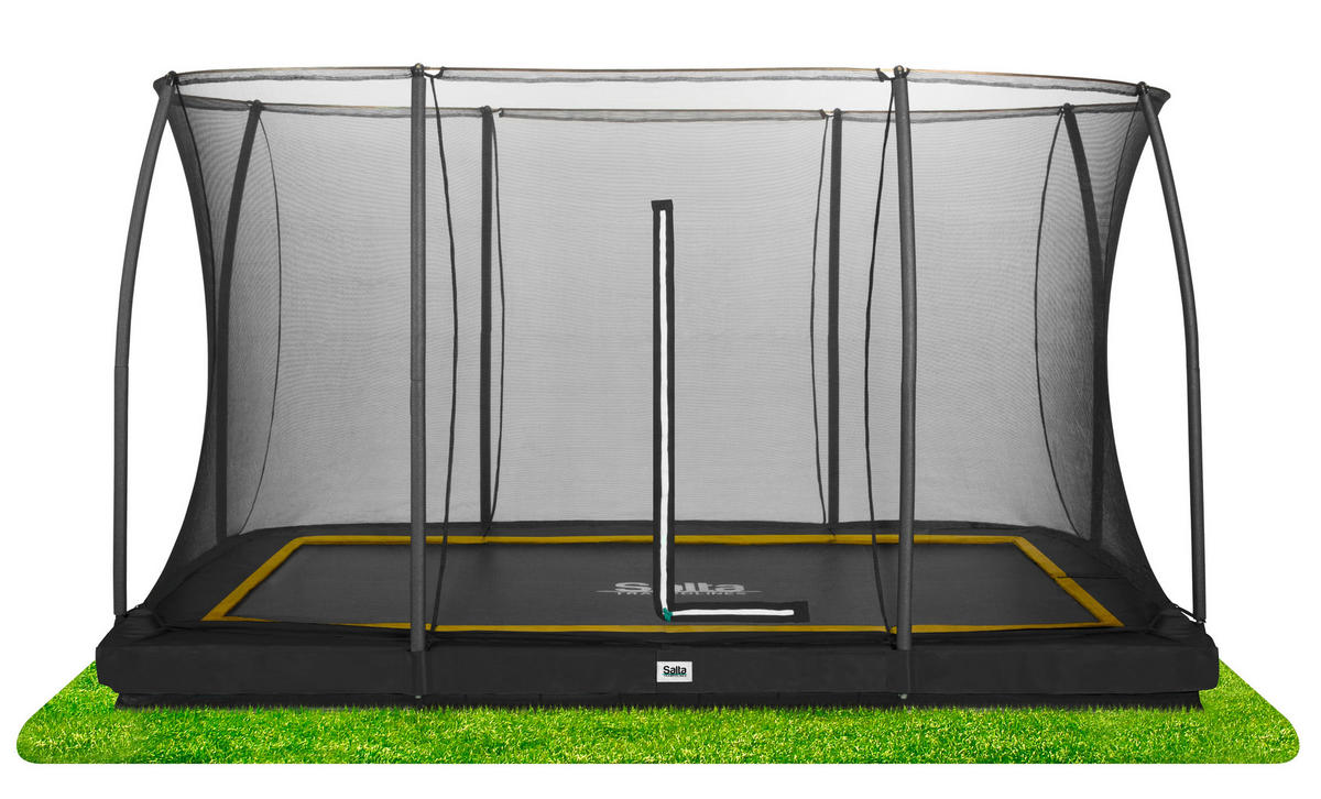 TRAMPOLIN SALTA 5403A Salta Comfort Edition Ground  - Schwarz, Basics, Metall (366/244cm) - Salta