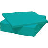 SERVIETTE  33/33 cm   - Türkis, Basics, Papier (33/33cm) - Boxxx