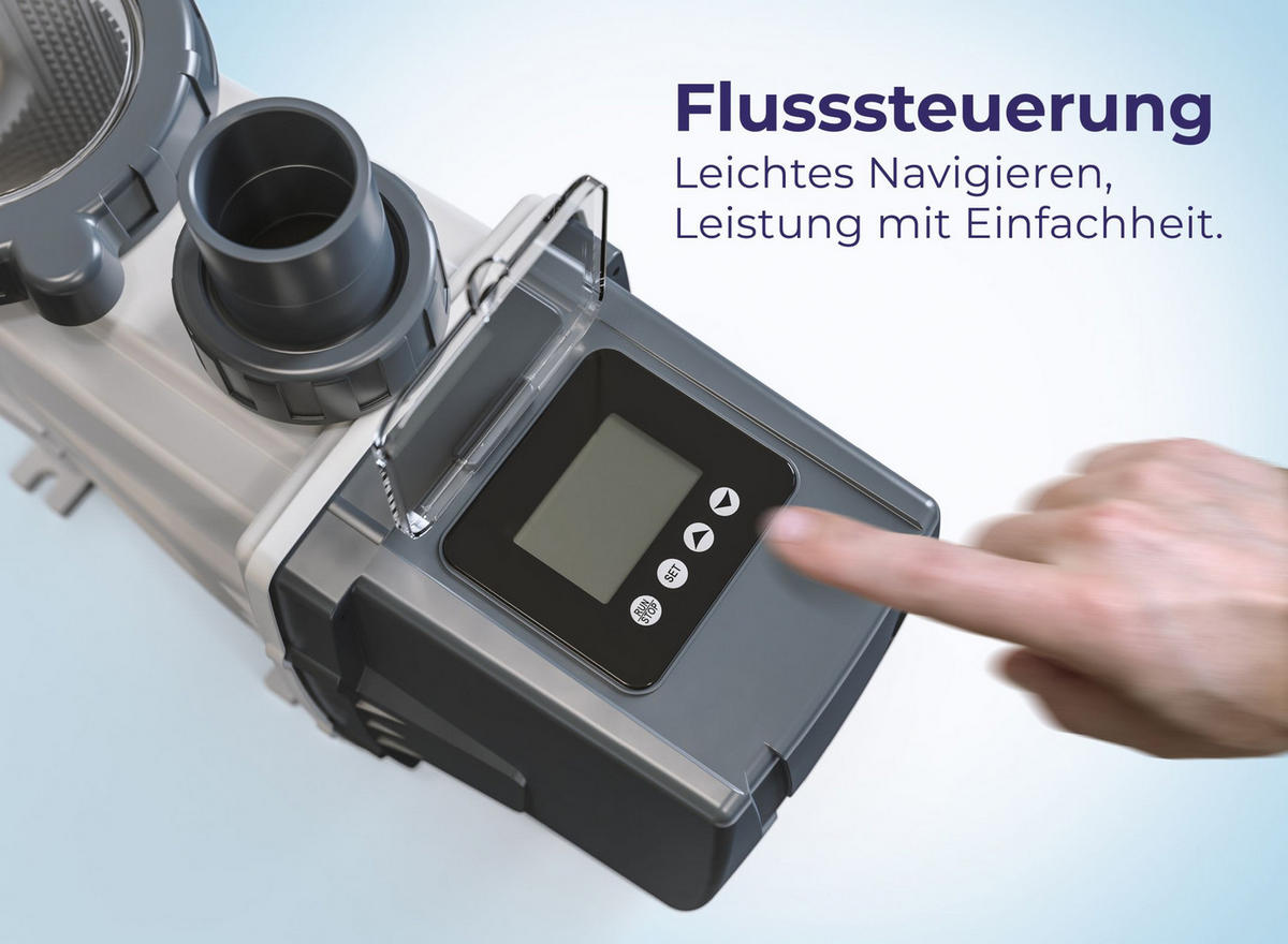 FILTERPUMPE 2024  - Weiß, KONVENTIONELL, Kunststoff (55,3/22/27,8cm) - Gre