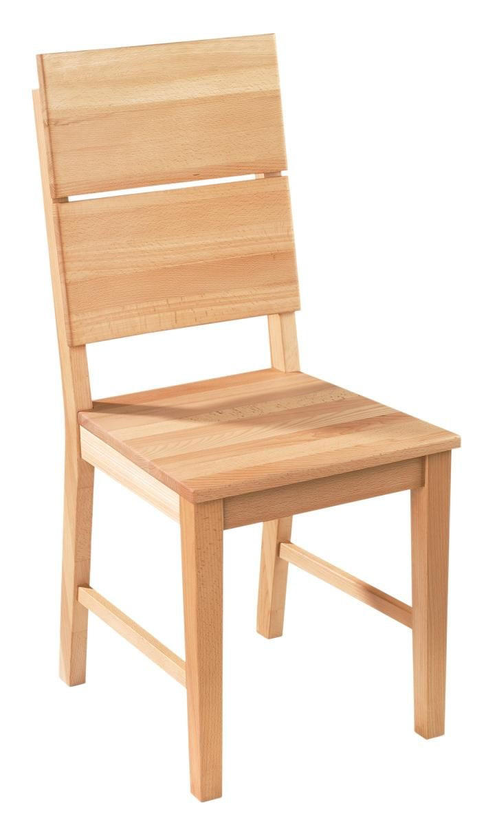 STUHL  in Holz  - Buchefarben, KONVENTIONELL, Holz (42/95,5/52cm) - Carryhome