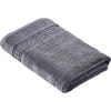 DUSCHTUCH 80/160 cm Noblesse Uni  - Anthrazit, Basics, Textil (80/160cm) - Cawoe