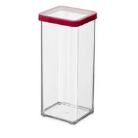 POSODA ZA SHRANJEVANJE     10/10/21,4 cm         - rdeča, Basics, umetna masa (10/10/21,4cm) - Rotho