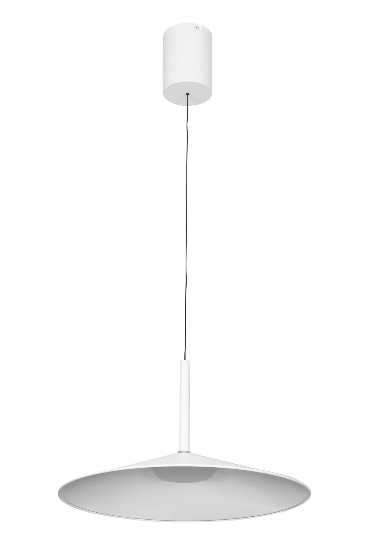 LED-HÄNGELEUCHTE 48/150 cm  - Weiß, LIFESTYLE, Metall (48/150cm) - Novel