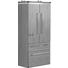 SEITENSCHRANK 60/132/30 cm - Chromfarben/Grau, Design, Glas/Holzwerkstoff (60/132/30cm) - Novel SEITENSCHRANK 60/132/30 cm - Chromfarben/Grau, Design, Glas/Holzwerkstoff (60/132/30cm) - Novel