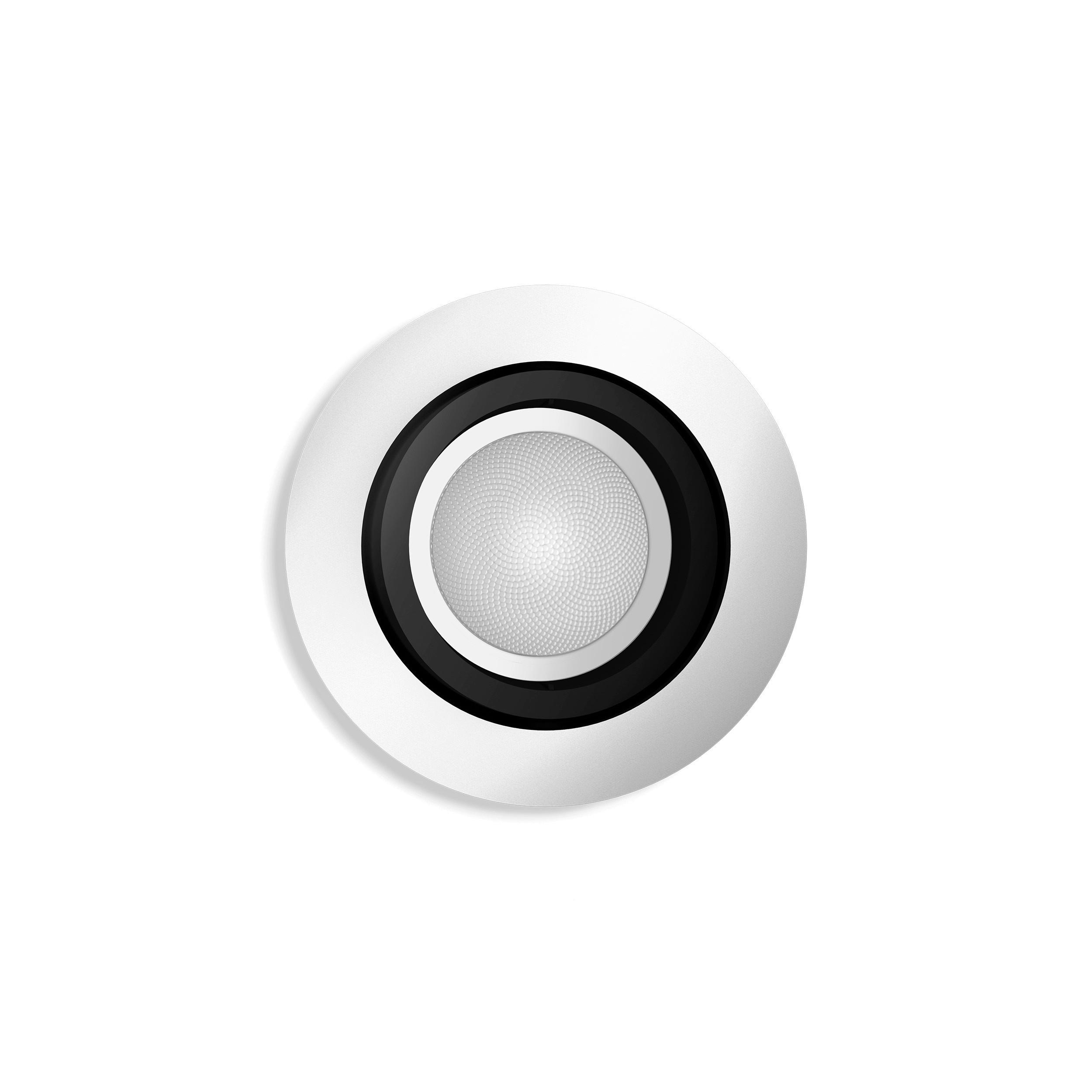 Philips HUE Led-Deckenstrahler Milliskin Silber 9x10x9 cm