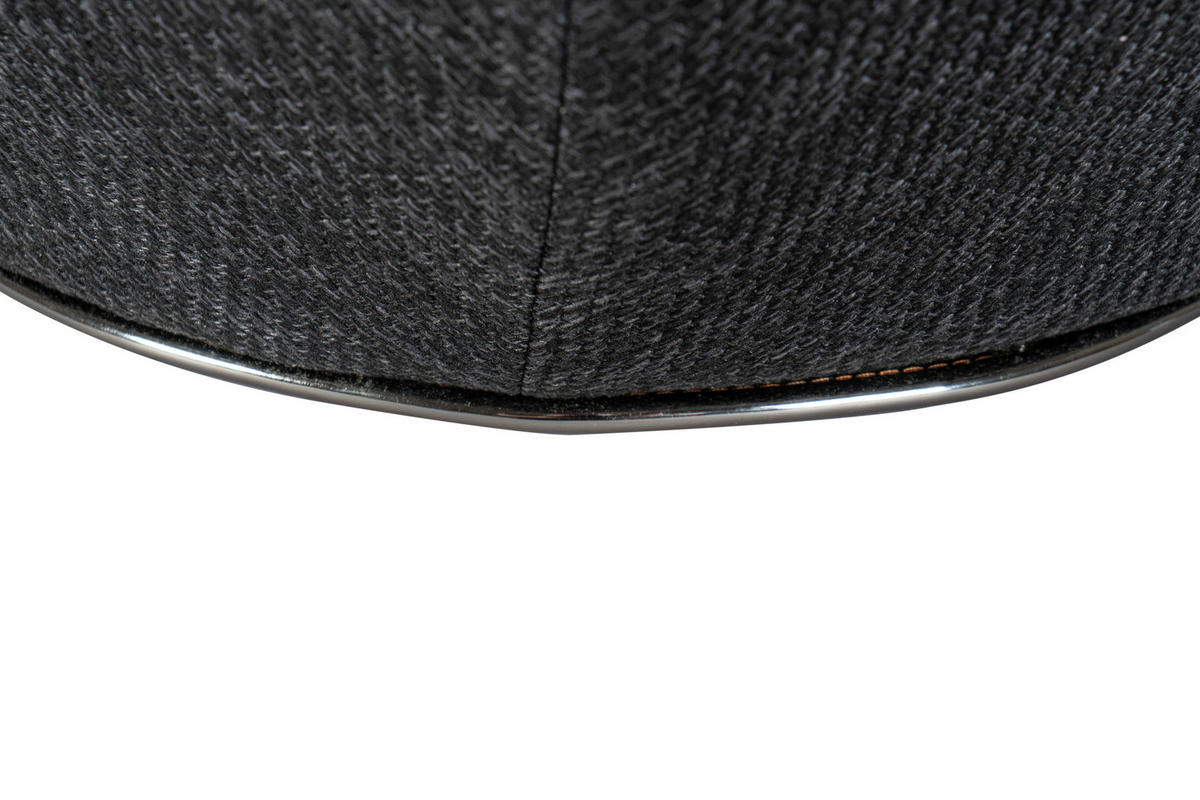 TABURET, textil, 60/42,5 cm - barvy grafitu/antracitová, Design, kov/textil (60/42,5cm) - MID.YOU