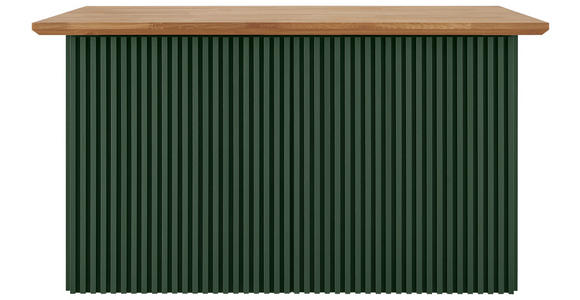 KÜCHENINSEL in Grün - Eichefarben/Grün, Basics, Holz/Holzwerkstoff (160/88/90cm) - Xora