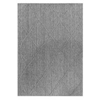 TEPIH ZA UNUTAR./VANJ. UPORAB 160/230 cm   siva  Patara  - siva, Design, tekstil (160/230cm) - Novel