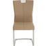 SCHWINGSTUHL Lederlook Edelstahlfarben, Taupe - Taupe/Edelstahlfarben, Design, Textil/Metall (46/98/53cm) - Dieter Knoll SCHWINGSTUHL Lederlook Edelstahlfarben, Taupe - Taupe/Edelstahlfarben, Design, Textil/Metall (46/98/53cm) - Dieter Knoll