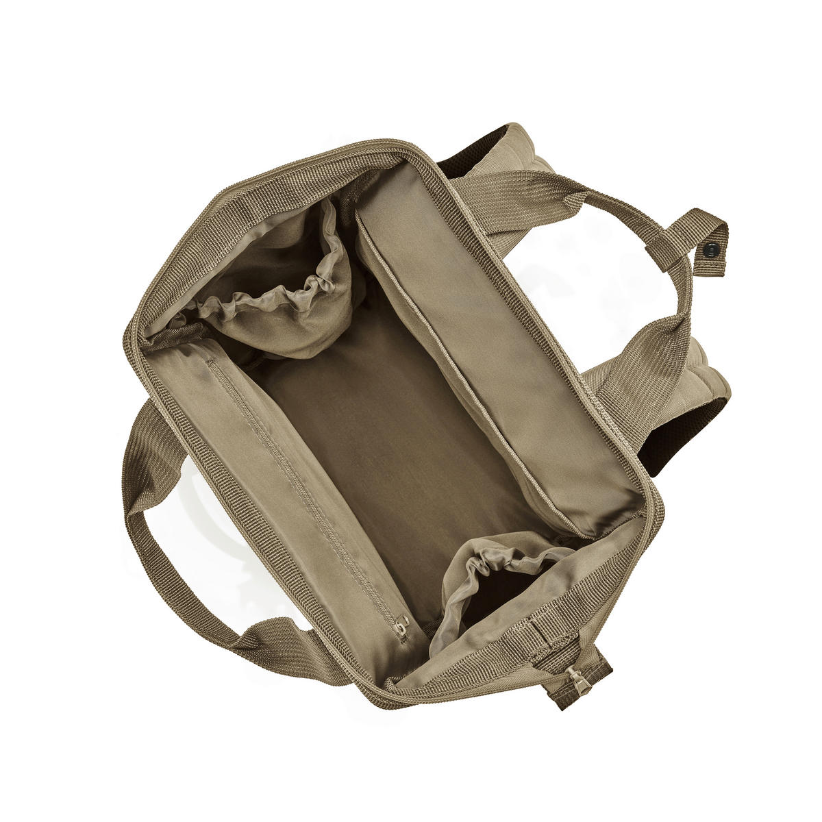 RUCKSACK Rhombus Olive  - Olivgrün, Basics, Textil (25/40/17cm) - Reisenthel