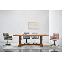 ESSTISCH Teakholz massiv rechteckig Naturfarben, Teakfarben  - Naturfarben/Teakfarben, ROMANTIK / LANDHAUS, Holz (240/110/77cm) - Landscape