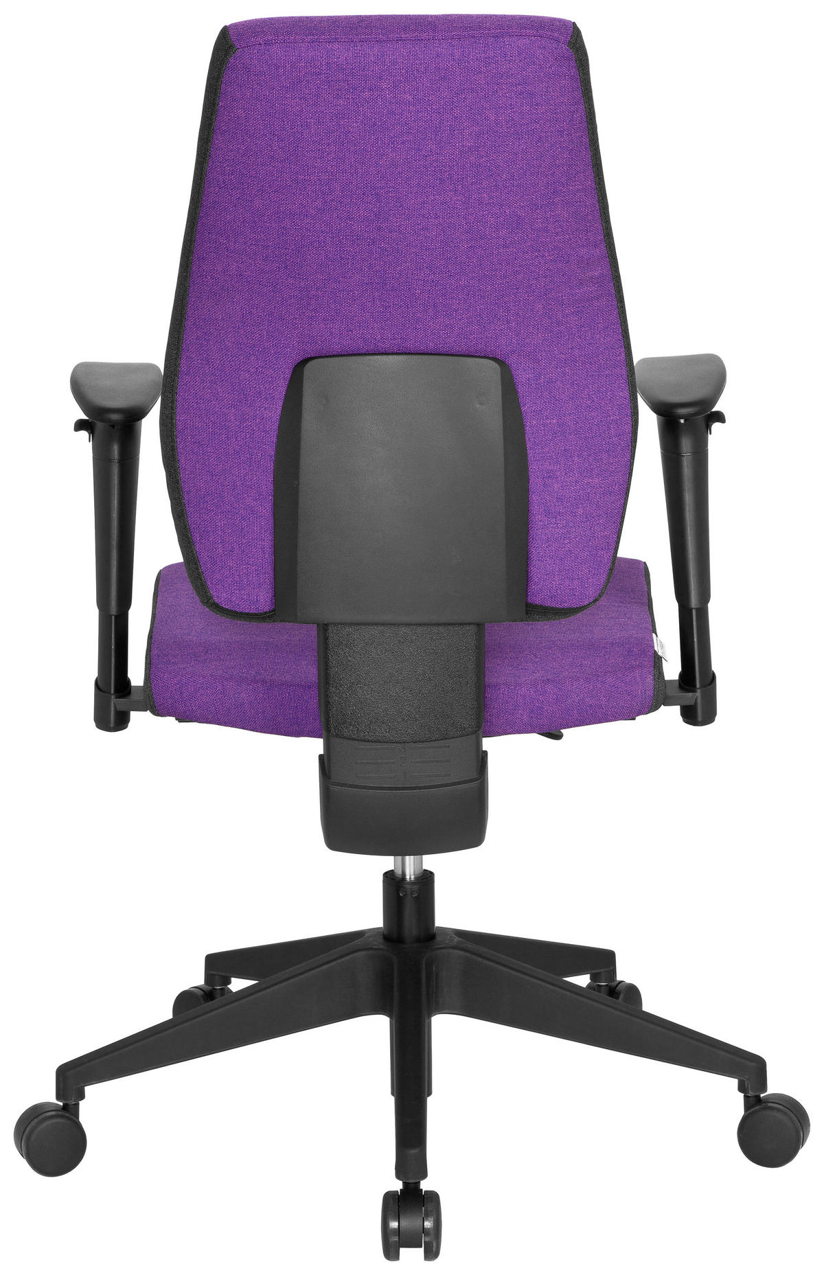 OTOČNÁ ŽIDLE, plochá tkanina, fialová, černá, tmavě šedá - černá/tmavě šedá, Moderní, textil/plast (56/123/47cm) - MID.YOU