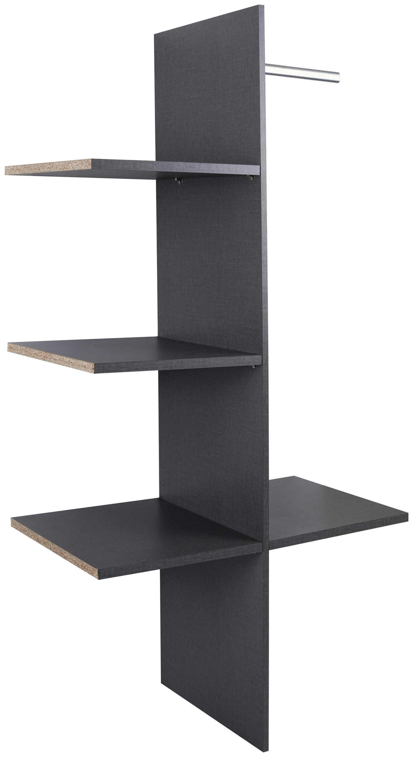 Inneneinteilung Kleiderschrank Tokio Twist + Kleiderstange