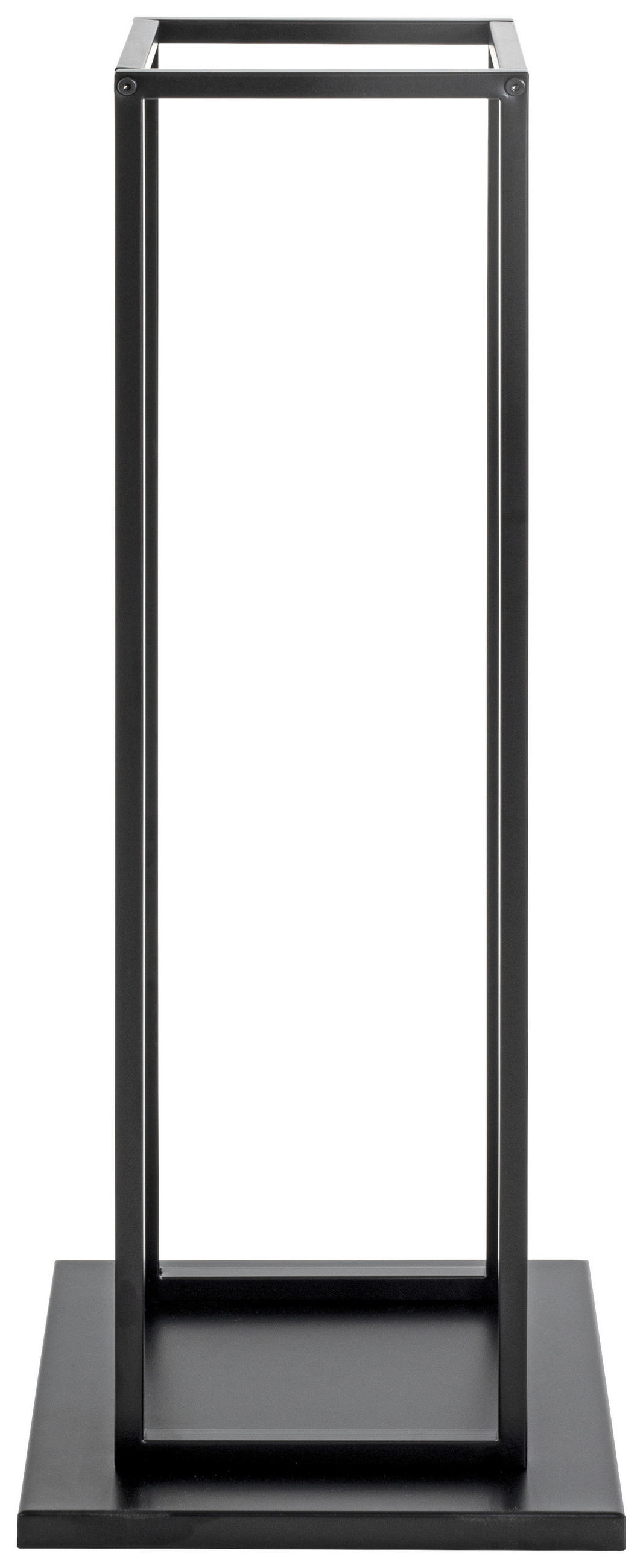 KAMINHOLZREGAL 33/85/33 cm  Metall  - Schwarz, Basics, Metall (33/85/33cm)