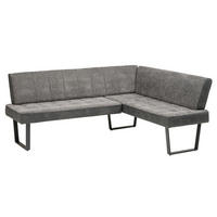 SAROKPAD 160/200 cm  szürke, fekete  - fekete/szürke, Konventionell, textil/fém (160/200cm) - MID.YOU