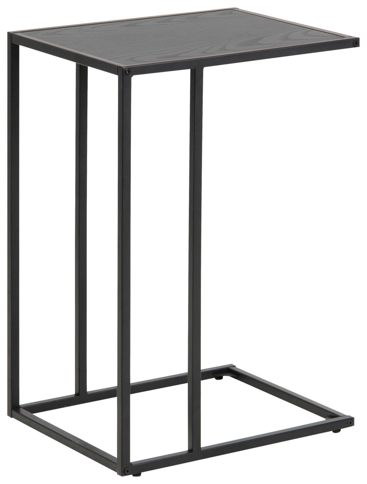MASĂ AUXILIARĂ in material pe bază de lemn 43/35/63 cm  - negru, Trend, metal/material pe bază de lemn (43/35/63cm)