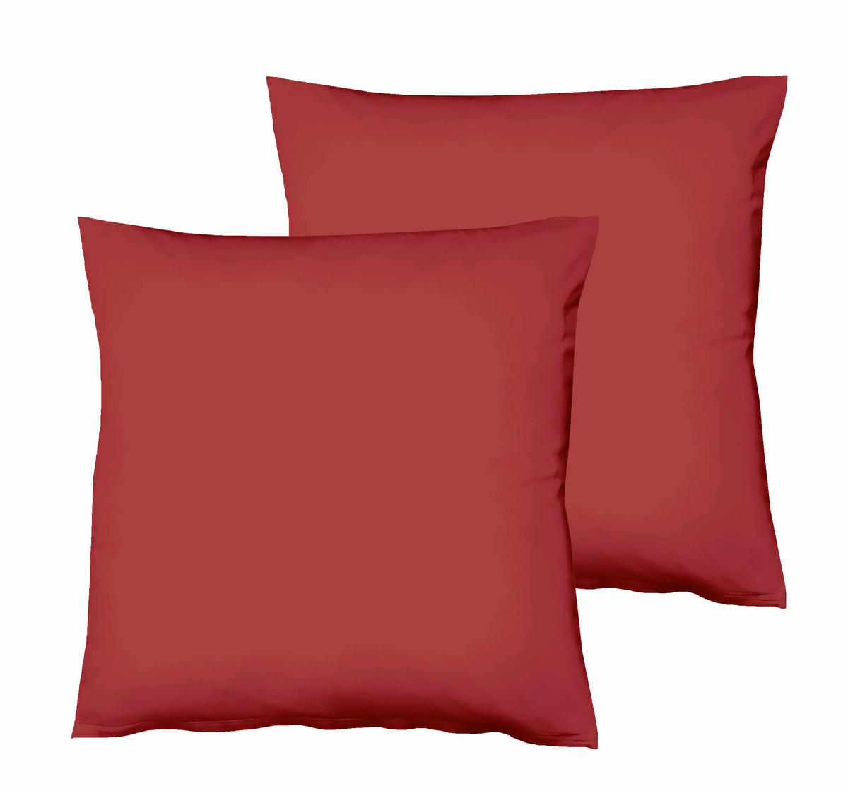 KOPFKISSENBEZUG 80/80 cm  - Bordeaux, Basics, Textil (80/80cm) - Fleuresse