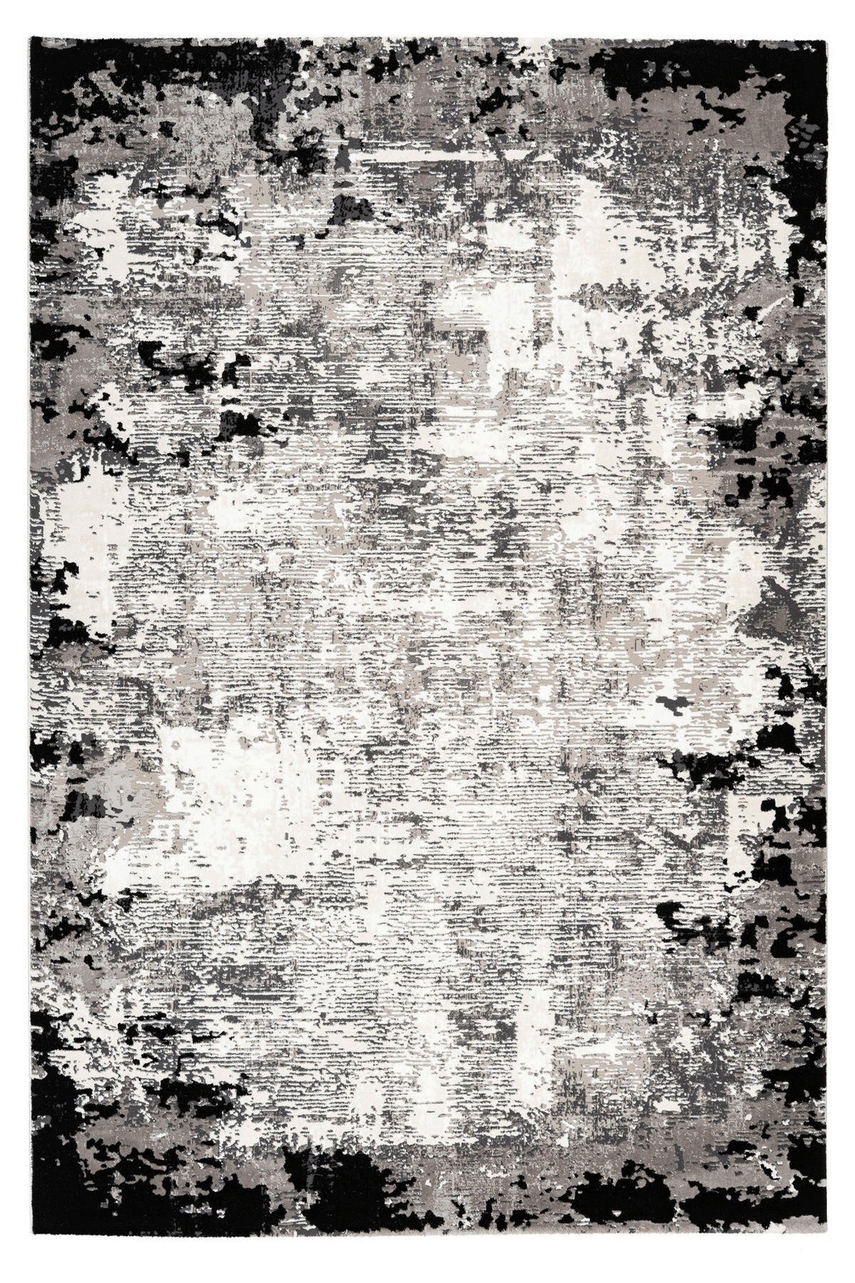 COVOR ȚESUT My Opal  - alb/negru, Design, textil (200/290cm)