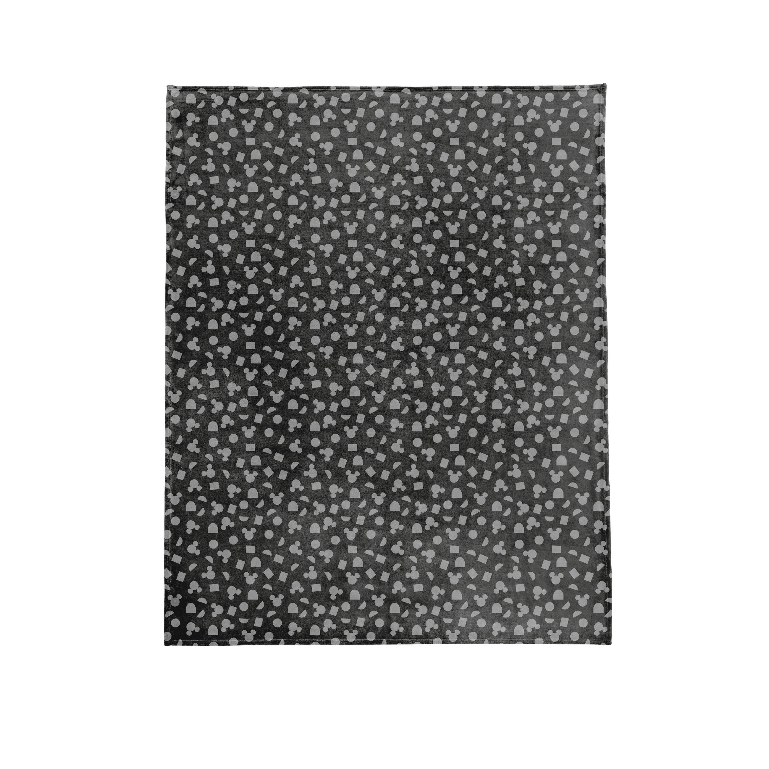 WOHNDECKE Micky&Minnie 150/200 cm  - Schwarz, Basics, Textil (150/200cm) - Disney