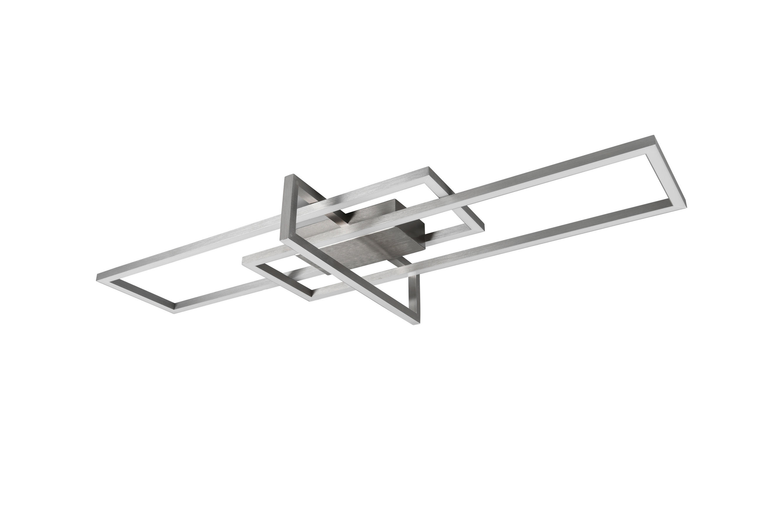 LED-TAKLAMPA Salinas 34 W  - nickelfärgad, Design, metall (100/11/40cm) - Trio Leuchten