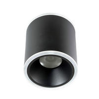 LED-DECKENLEUCHTE 9/10,5 cm   - Anthrazit, Basics, Kunststoff/Metall (9/10,5cm) - Fabas Luce