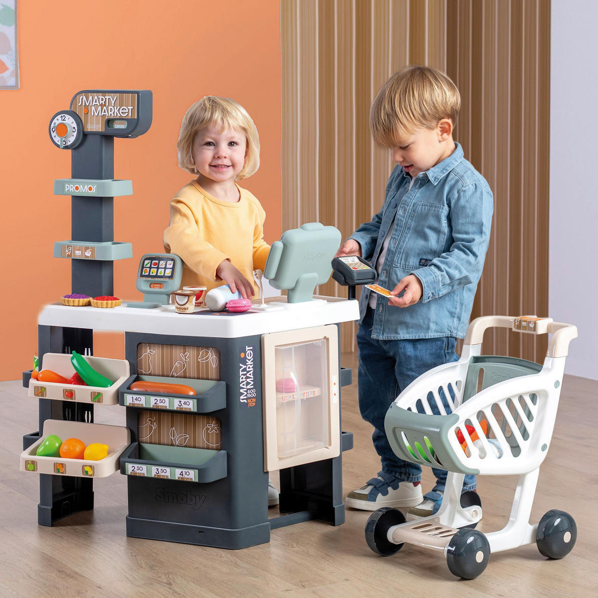 KAUFLADEN - Multicolor, Basics, Kunststoff (49,4/23,70/69,70cm) - SMOBY