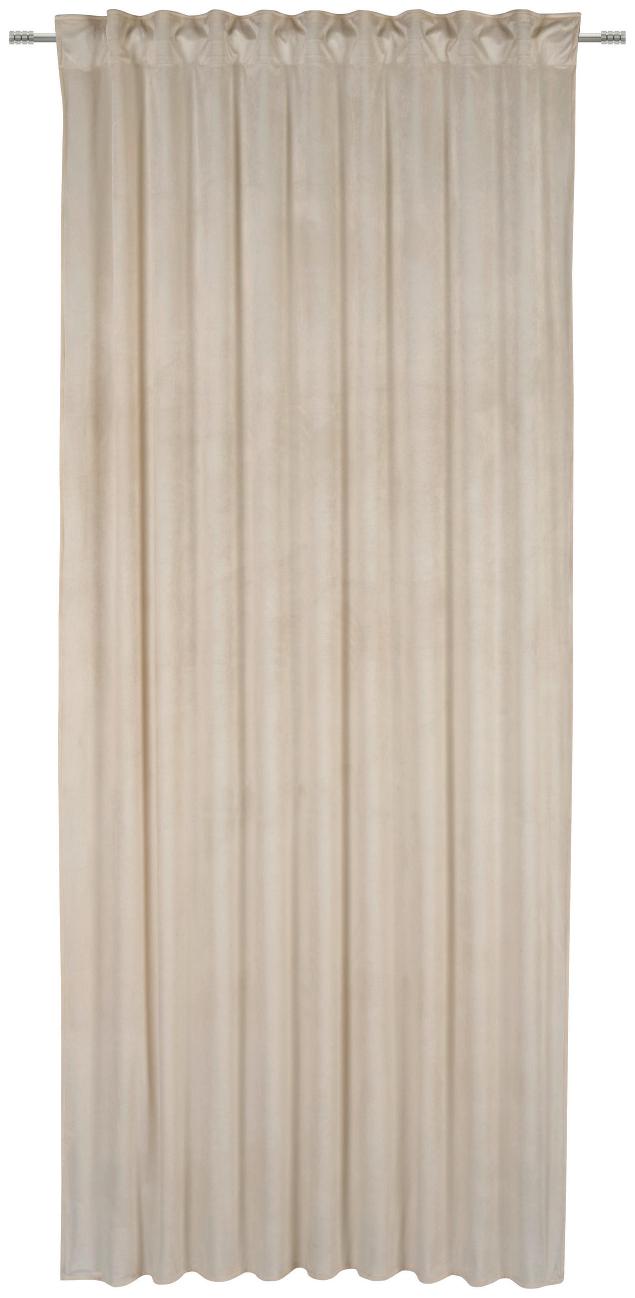 FERTIGVORHANG  blickdicht   135/245 cm  - Taupe, Basics, Textil (135/245cm) - Esposa