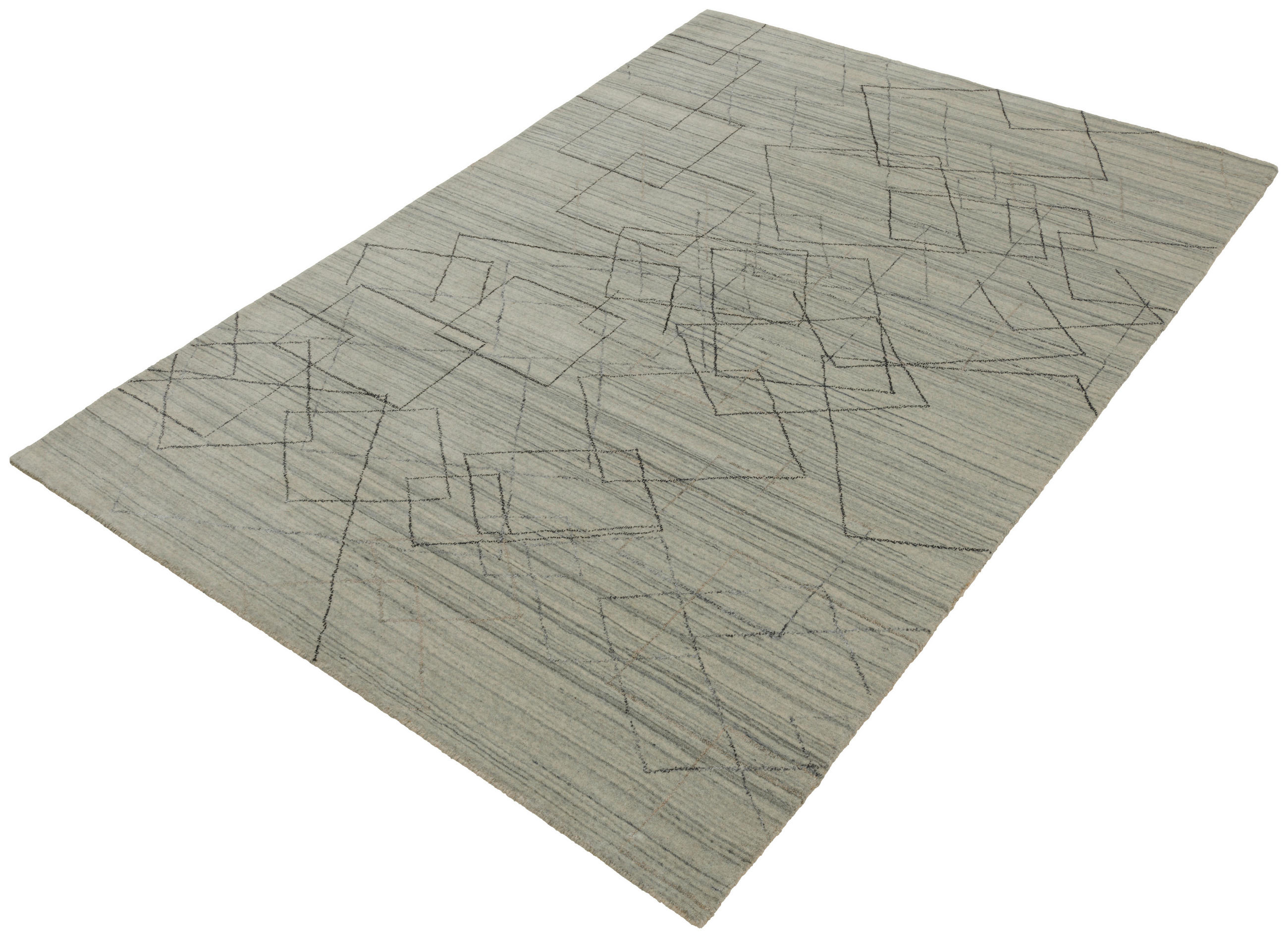 ORIENTTEPPICH 120/180 cm Jayikukka Grey Grau  - Grau, Design, Textil (120/180cm) - Cazaris