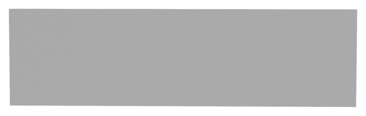 ČELNÝ PANEL,  - svetlosivá, Konventionell, kompozitné drevo (114/32cm) - Hom`in