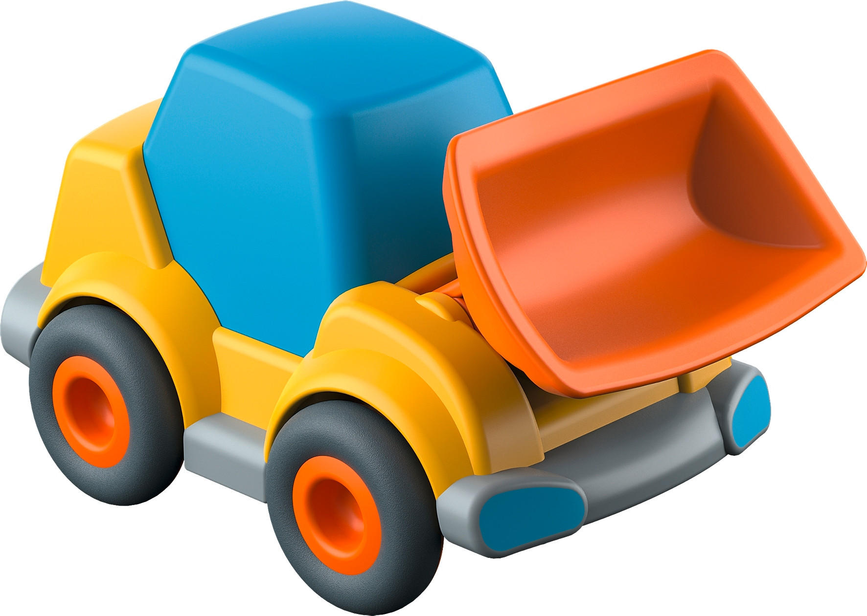 Radlader - Blau/Gelb, Basics, Kunststoff (6/9/6,5cm) - Haba