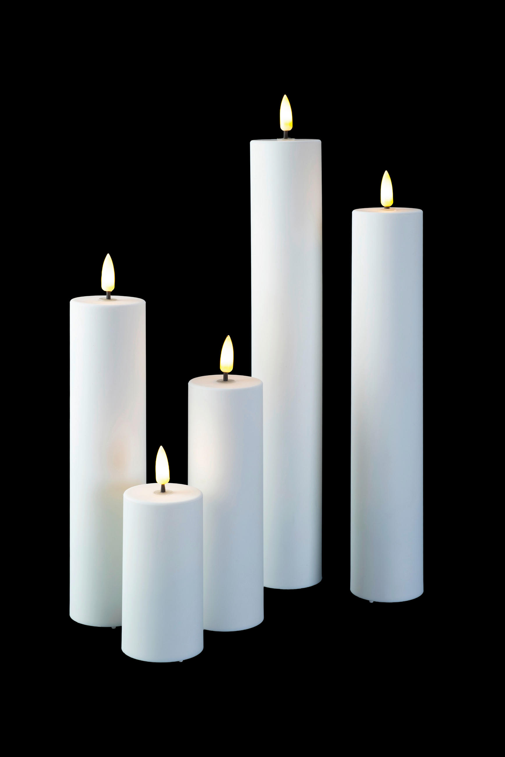 LED-DEKOLEUCHTE - Perlmutt, Basics, Kunststoff (5/10 - 31cm) - STT